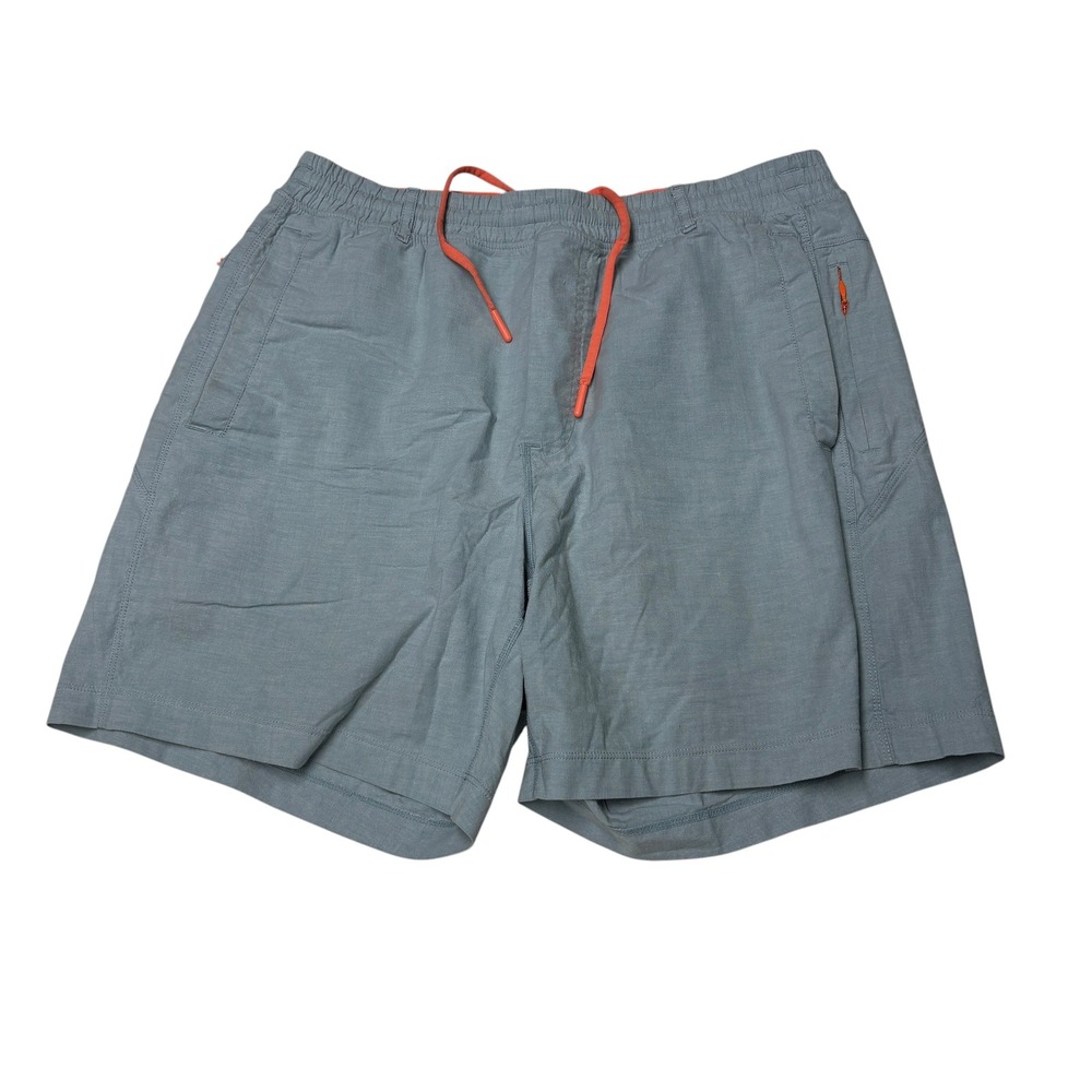 Birddogs Classic Boomstick Lined Shorts Slate Blue Orange Mens Large W30 L7